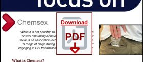 FocusOn: Sexualised Drug use – Chemsex